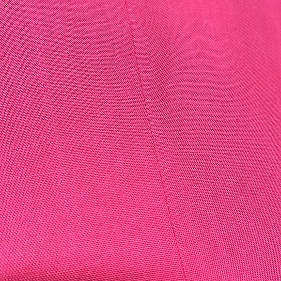 Vintage Oleg Cassini Barbie Pink Long Blazer 60s Mod Chic - Picture 7 of 11